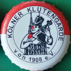 GILDEN KOLSCH rouge Blanche série karneval 2015 garde église nez rouge Allemagne