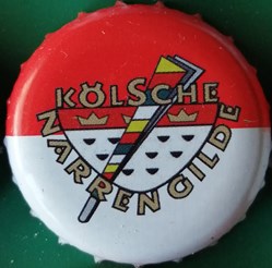 GILDEN KOLSCH rouge Blanche série karneval 2015  kolsche Narrengilde Allemagne