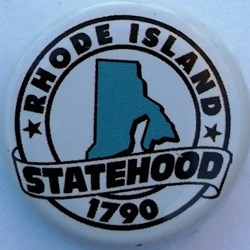 STATEHOOD-blanche-série États US-Rhode Island-USA