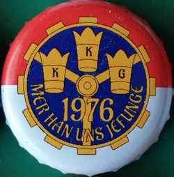 GILDEN KOLSCH rouge Blanche série karneval 2015 KKG 1976  Allemagne