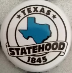 STATEHOOD-blanche-série États Us-Texas-USA