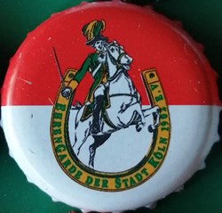 GILDEN KOLSCH rouge Blanche série karneval 2015 fer à cheval Allemagne
