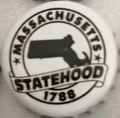 STATEHOOD-blanche-série États Us-Massachusetts-USA