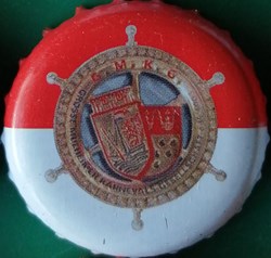 GILDEN KOLSCH rouge Blanche série karneval 2015 blazon rouge gouvernail Allemagne