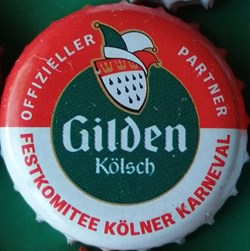 GILDEN KOLSCH rouge Blanche série karneval 2015 GILDEN Allemagne