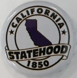 STATEHOOD-blanche-série États Us-California2-USA