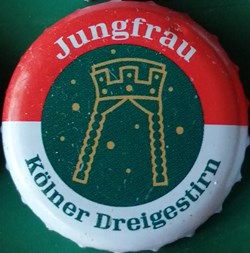 GILDEN KOLSCH rouge Blanche série karneval 2015 verte Jungfrau Allemagne