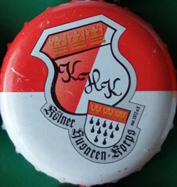 GILDEN KOLSCH rouge Blanche série karneval 2015 blazon KHK Allemagne