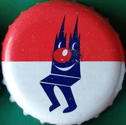 GILDEN KOLSCH rouge blanche série karneval 2015 chaise nez rouge église Allemagne