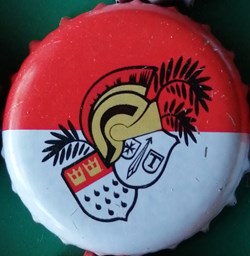 GILDEN KOLSCH rouge Blanche série karneval 2015 casque gladiateur Allemagne