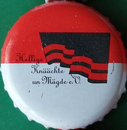 GILDEN KOLSCH rouge Blanche série karneval 2015 drapea noir rouge Allemagne