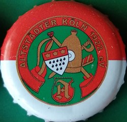 GILDEN KOLSCH rouge blanche série karneval alstadter Allemagne
