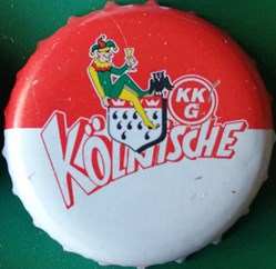 GILDEN KOLSCH rouge Blanche série karneval 2015 fou boit Kolnishe Allemagne