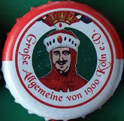 GILDEN KOLSCH rouge Blanche série karneval 2015 roi Allemagne