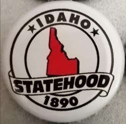 STATEHOOD-blanche-série États Us-Idaho-USA