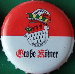 GILDEN KOLSCH rouge Blanche série karneval 2015 Grobe Kolner Allemagne