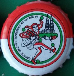 GILDEN KOLSCH rouge Blanche série karneval 2015 fou église Allemagne