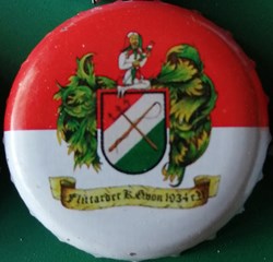 GILDEN KOLSCH rouge Blanche série karneval 2015 blazon trident Allemagne