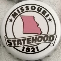 STATEHOOD-blanche-série États Us-Missouri-USA