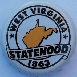 STATEHOOD-blanche-série États US-West Virginia-USA