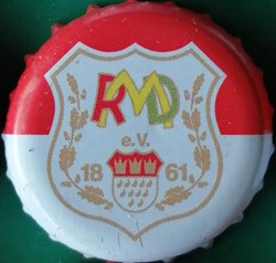GILDEN KOLSCH rouge Blanche série karneval 2015 blazon blanc RMD Allemagne