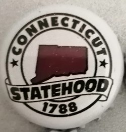 STATEHOOD-blanche-série États Us-Connecticut-USA