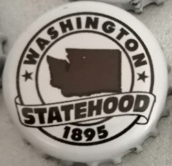 STATEHOOD-blanche-série États Us-Washington-USA