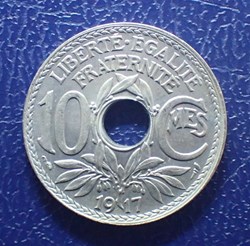 10 CENTIMES 1917 Lindauer