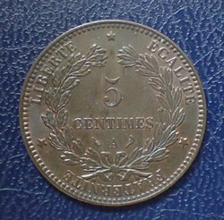 5 CENTIMES Cérès 1897 A Torche