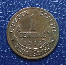 1 Centimes 1914 Daniel-Dupuis