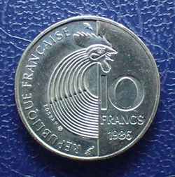 10FRANCS Schuman Pere de l'Europe 1986