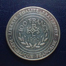 100 FRANCS 1990 Charlemagne