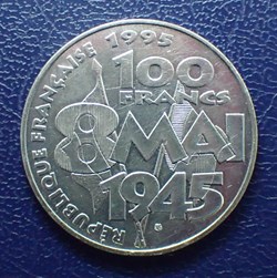 100 FRANCS 1995 Commémoration de l'armistice