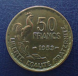 50 FRANCS 1953 G. Guiraud
