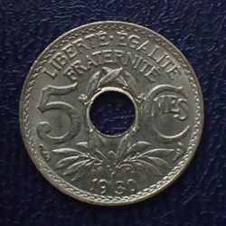5 CENTIMES 1930 Lindauer petit module