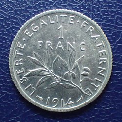 1 FRANC 1914 Semeuse