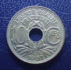 10 CENTIMES 1937 Lindauer