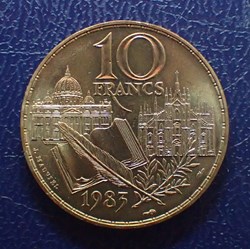 10 FRANCS Stendahal  écrivain 1983 tranche B