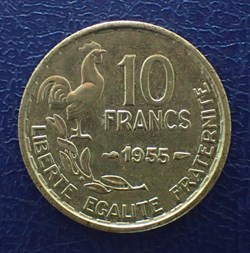 10 FRANCS 1955 Guiraud