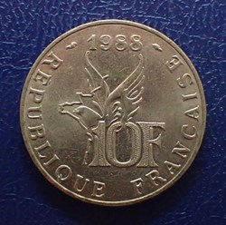 10 FRANCS - Roland GARROS - 1988 - Tranche B