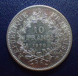 10 FRANCS Hercule 1970