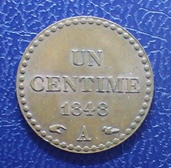 UN CENTIME 1848 A Dupré