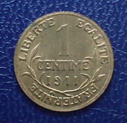1 Centimes 1911 Daniel-Dupuis