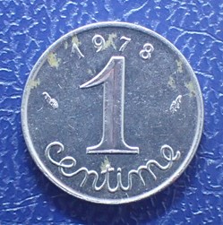 1 CENTIME Epi 1978
