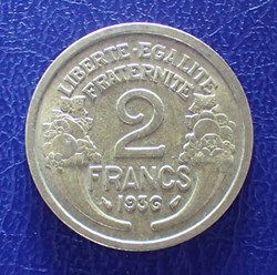 2 FRANCS 1936 Morlon cupro- aluminium