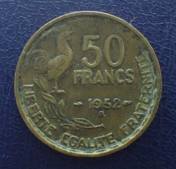 50 FRANCS 1952 B G. Guiraud