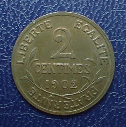 2 Centimes 1902 Daniel-Dupuis
