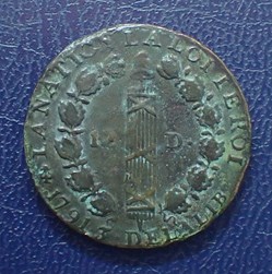 12 DENIERS François, Ans 3 1791 .A rosette et ancre