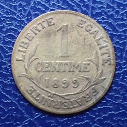 1 Centimes Daniel-Dupuis 1899