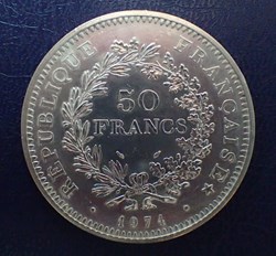 50 FRANCS 1974 Hercule